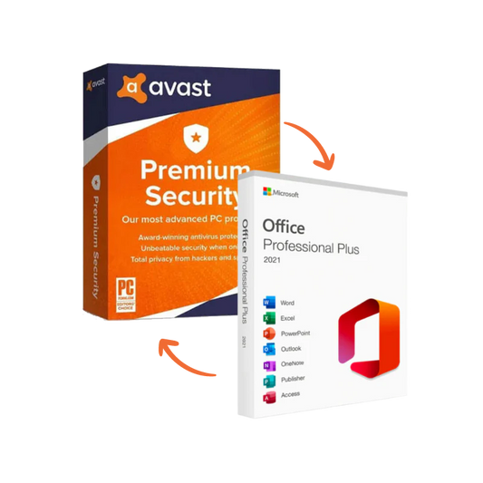 Office 2021 Pro Plus + Avast Premium Security - Pack